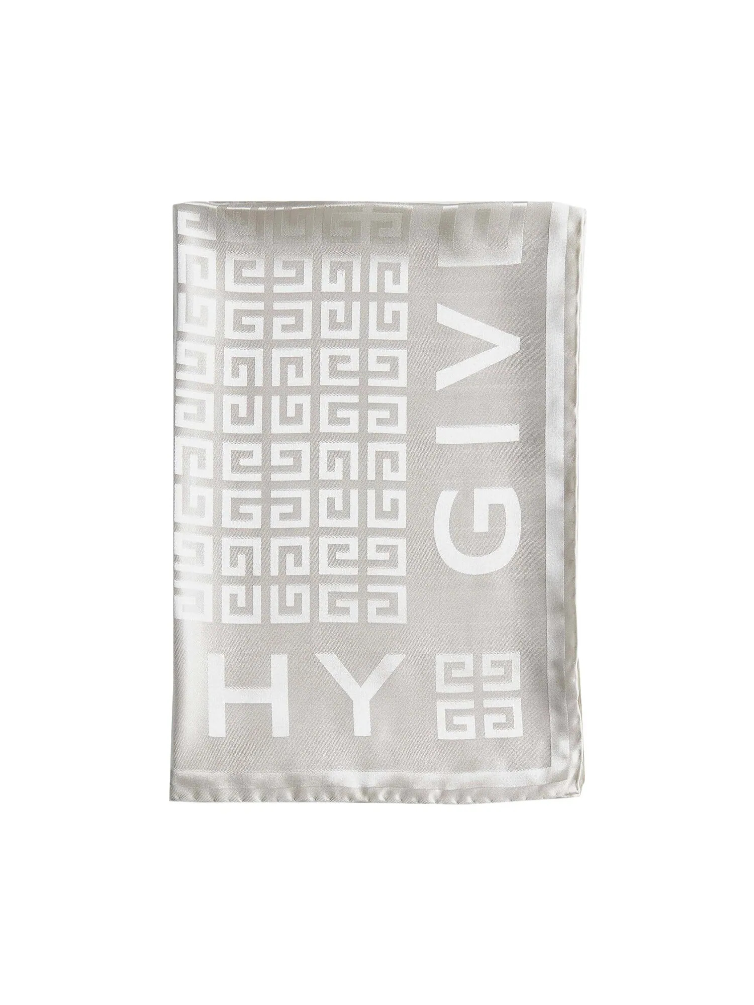 Жаккардовый шарф Givenchy 4G — изображение 1 из 3, слоновая кость