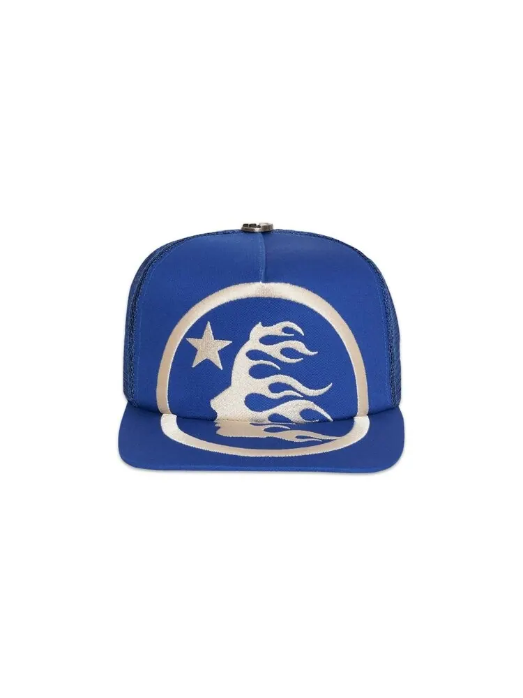 Бейсболка Hellstar Big Logo Trucker Snapback Hat — изображение 1 из 2, синий
