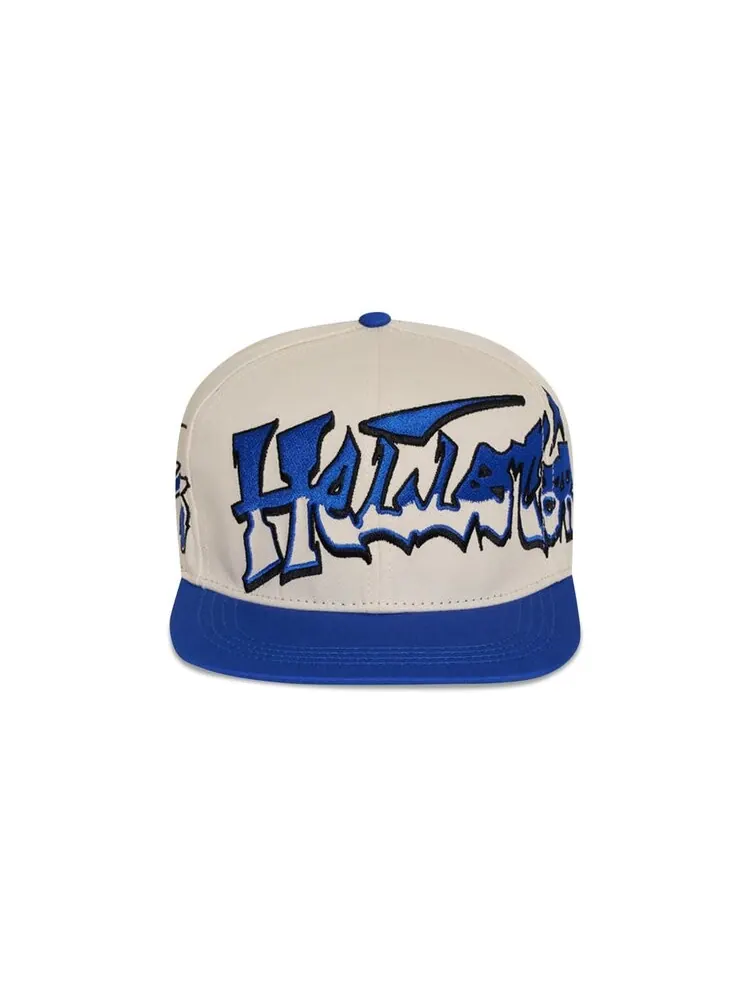 Бейсболка Hellstar Records Snapback Hat — изображение 1 из 2, синий/белый