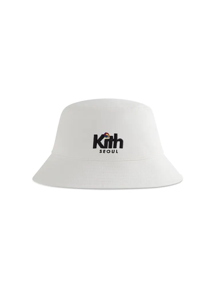 Панама Kith Seoul Dawson Bucket Hat — изображение 1 из 1, белый