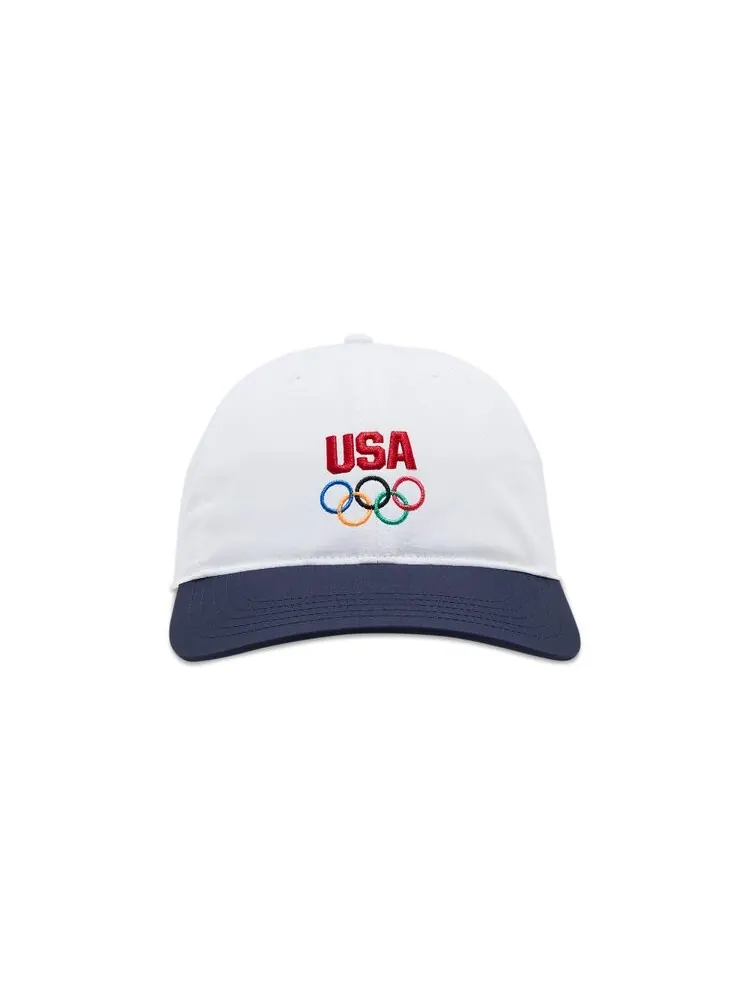 Бейсболка Kith For Team USA Nylon Aaron Cap — изображение 1 из 4, белый