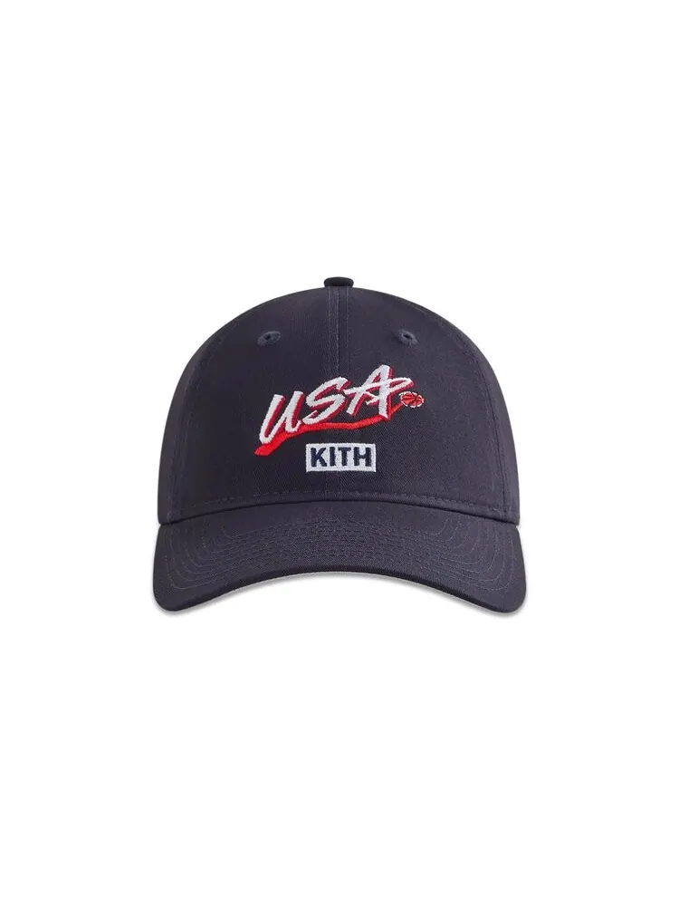 Бейсболка Kith x New Era For USA Basketball Aaron Cap — изображение 1 из 1, ночной