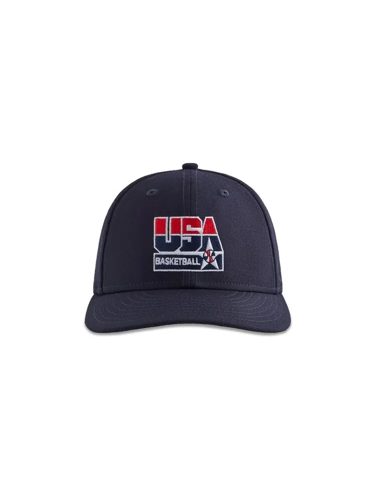 Бейсболка Kith x New Era For USA Basketball 59FIFTY Low Profile Fitted Cap — изображение 1 из 1, ночной