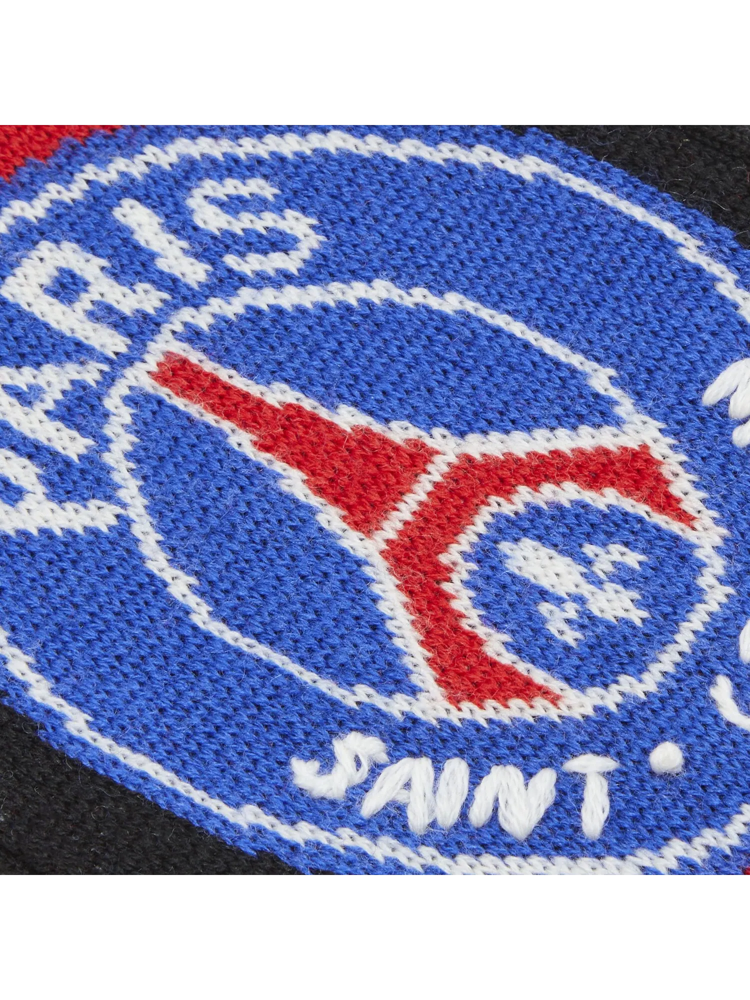 Paris Saint-Germain x 3.Шарф-шапка-бини PARADIS White Dove — изображение 3 из 3, красный/синий