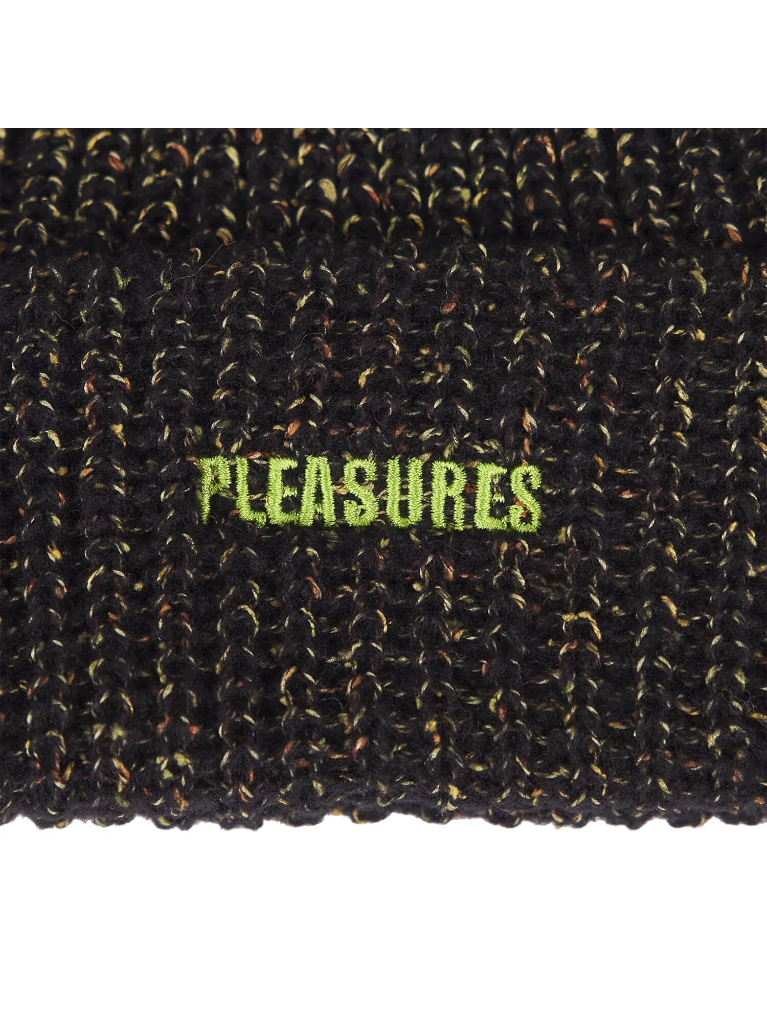 Шапка-бини Pleasures Spark в крапинку — изображение 3 из 3, черный