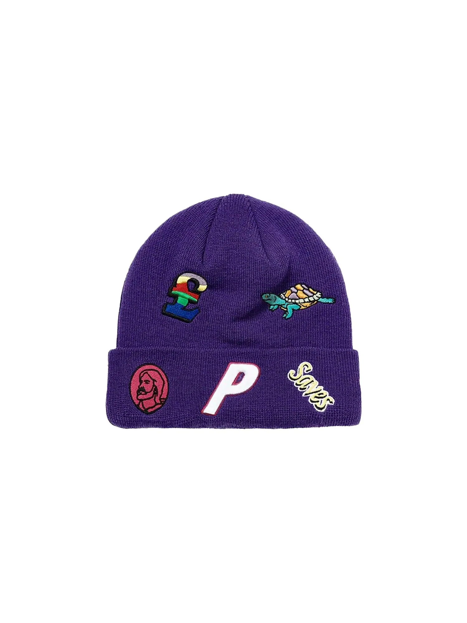 Шапка-бини Palace x New Era — изображение 1 из 2, фиолетовый