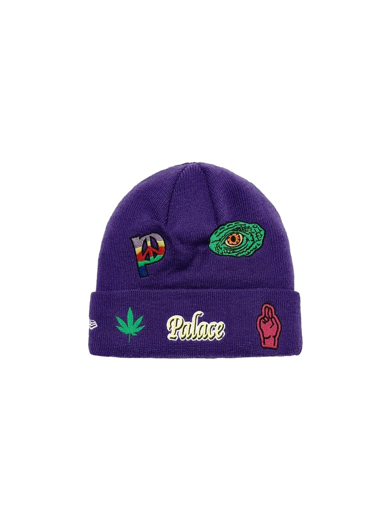 Шапка-бини Palace x New Era — изображение 2 из 2, фиолетовый