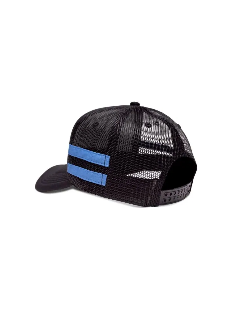 Бейсболка Pleasures Bones Trucker Snapback — изображение 2 из 2, черный