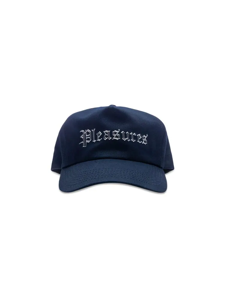 Бейсболка Pleasures Chrome Snapback — изображение 1 из 2, темно-синий