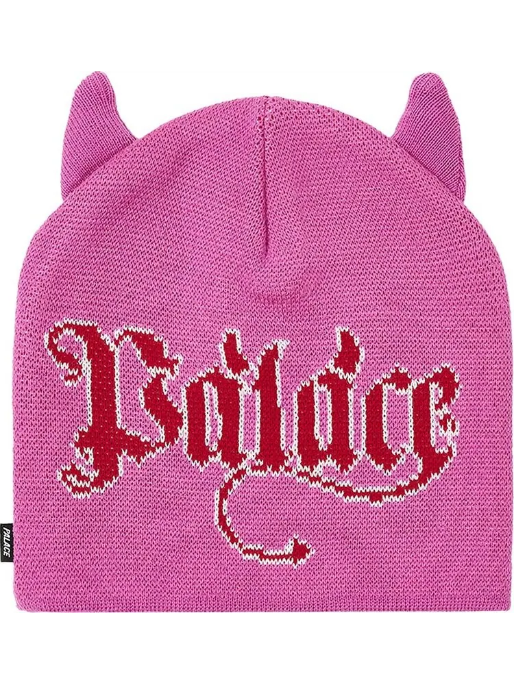 Шапка Palace Horny Nein Cuff 'Shock Pink' — изображение 1 из 1, розовый