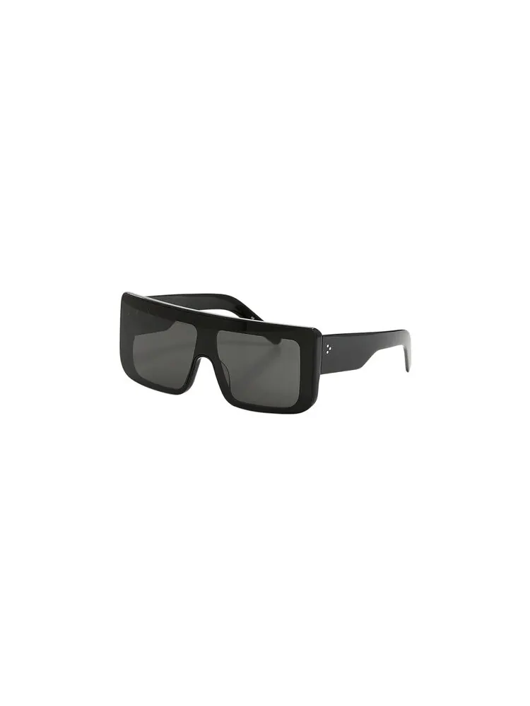 Солнцезащитные очки Rick Owens Documenta Sunglasses — изображение 3 из 3, черный