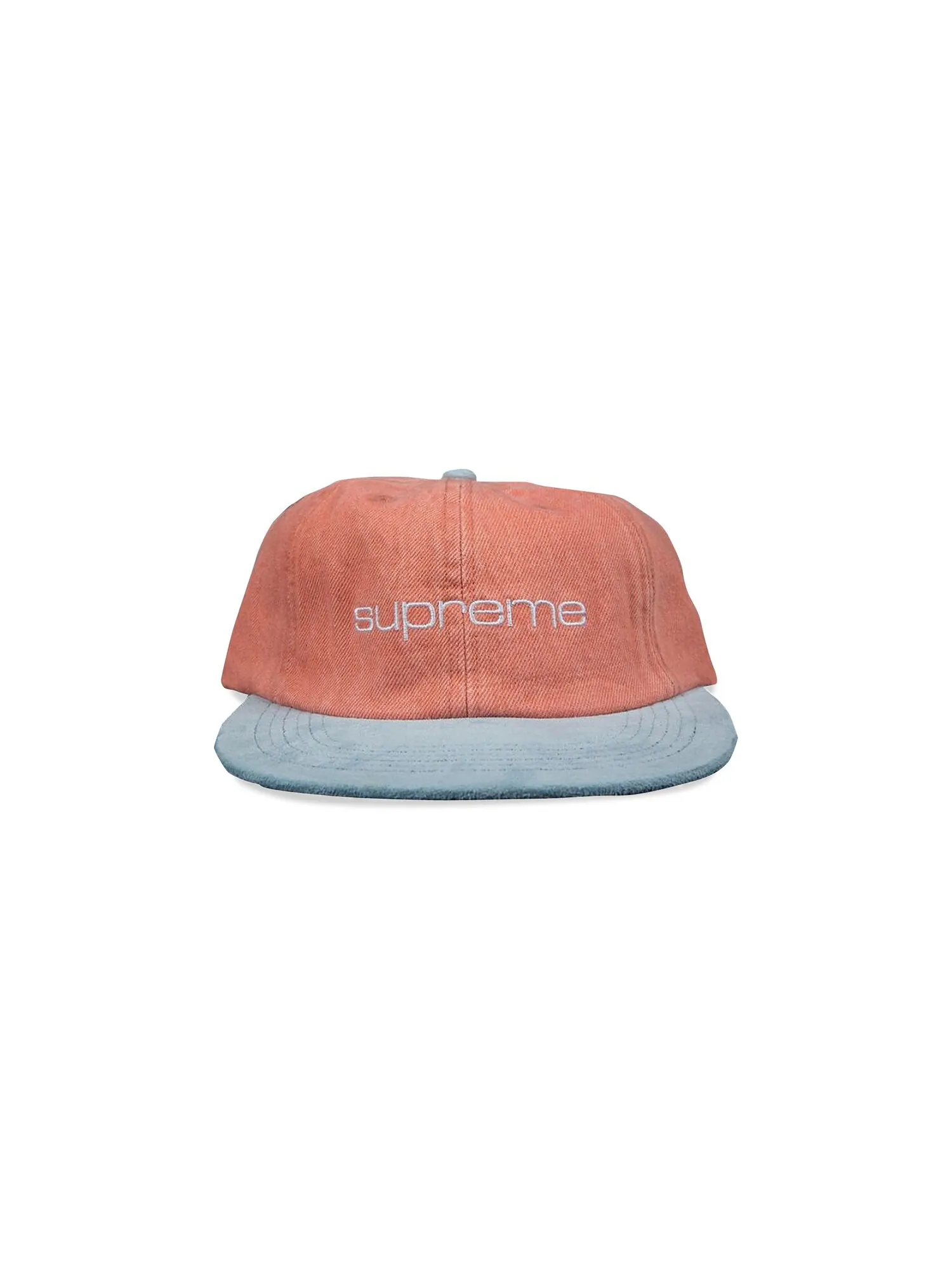 Supreme Denim Suede Compact Logo с 6 панелями — изображение 1 из 1, розовый