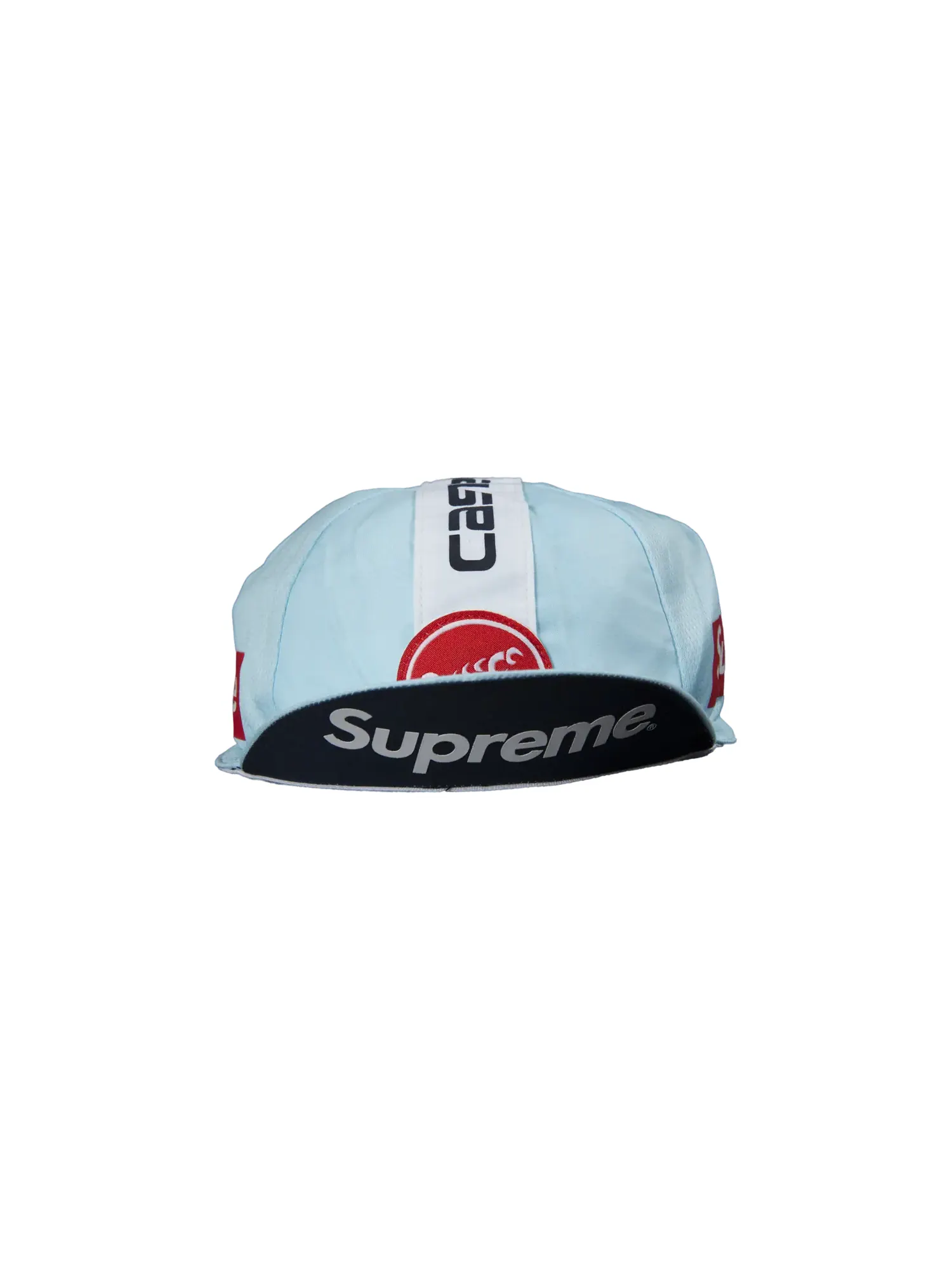 Велосипедная кепка Supreme x Castelli — изображение 1 из 1, светло-голубая