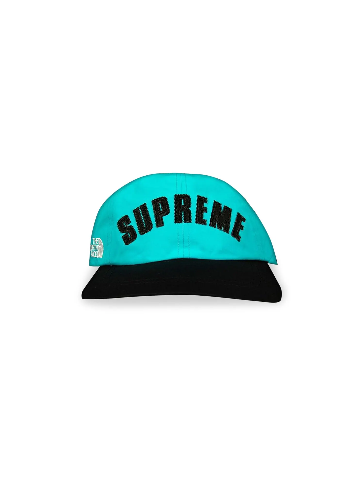 Кепка Supreme x The North Face Arc Logo с 6 панелями, темно-бирюзовая — изображение 1 из 1, бирюзовый