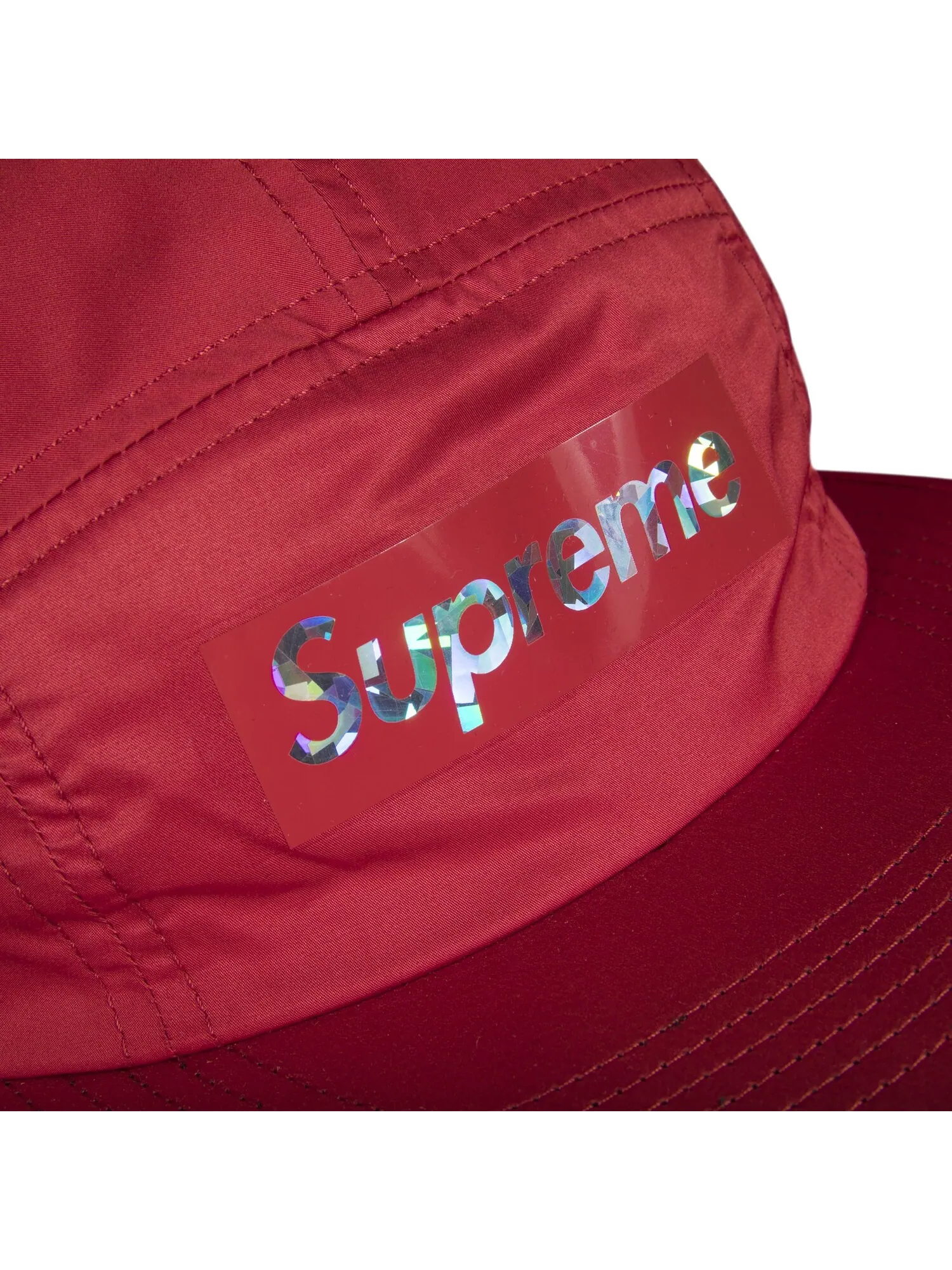 Кепка Supreme Holographic Camp Красная — изображение 2 из 2, красный