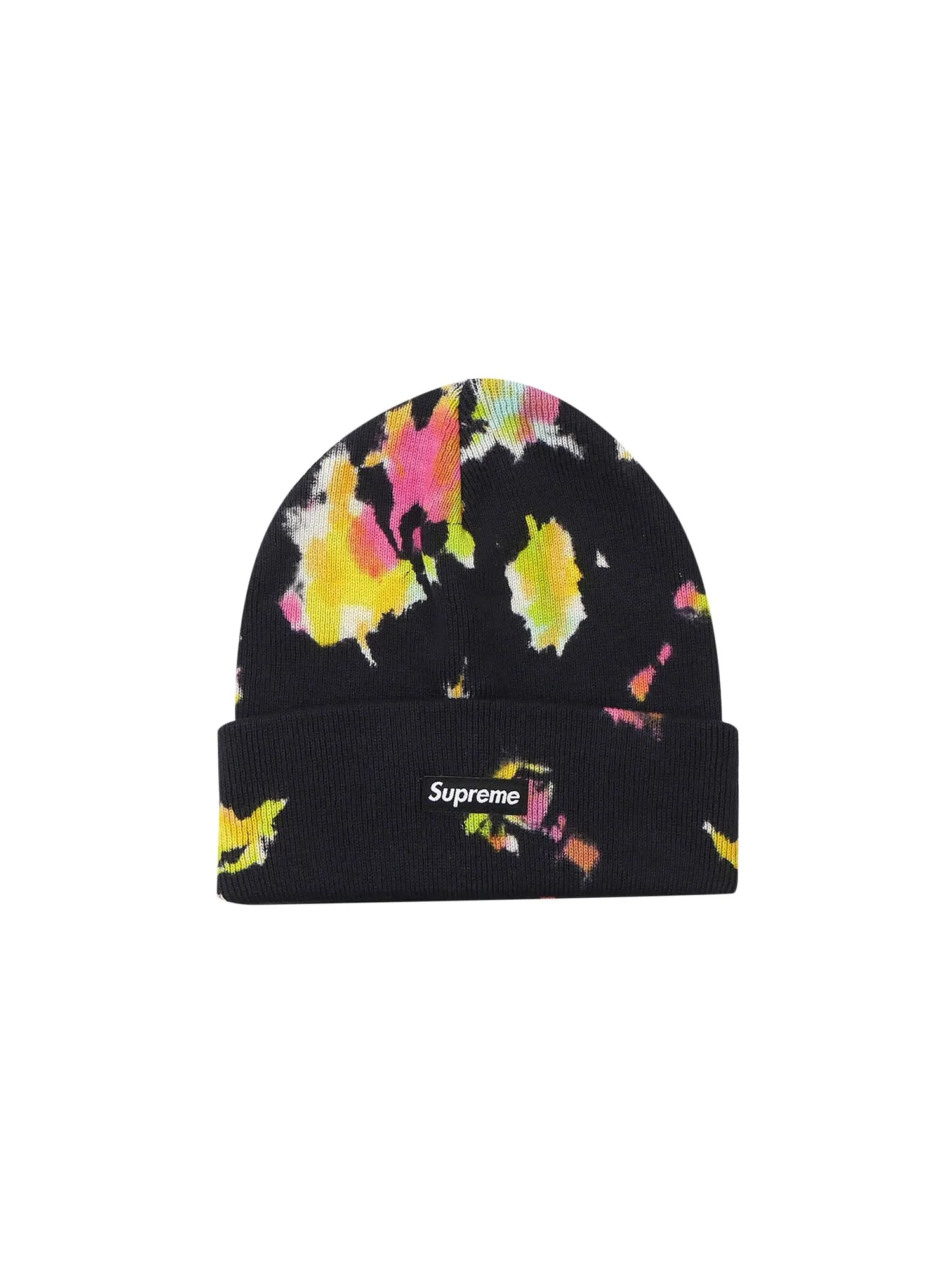 Шапка-бини Supreme, окрашенная в брызги — изображение 1 из 1, черный