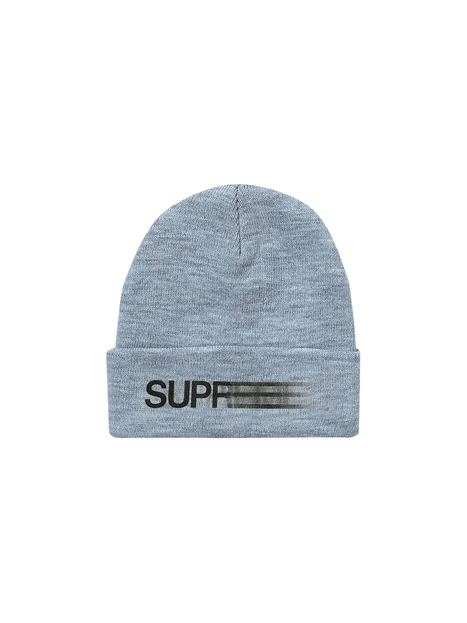 Шапка-бини Supreme Motion с логотипом Heather Grey — изображение 1 из 1, серый