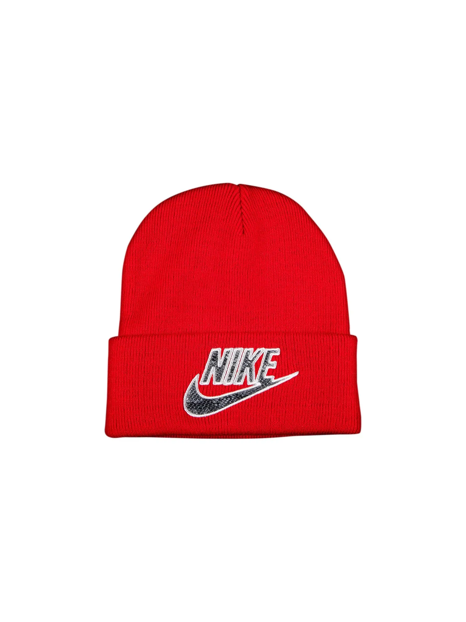 Шапка-бини Supreme x Nike Snakeskin — изображение 1 из 2, красный