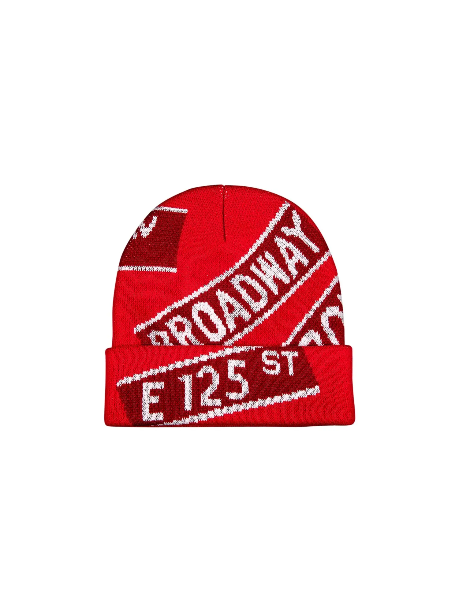 Шапка Supreme Street Signs Красная — изображение 2 из 2