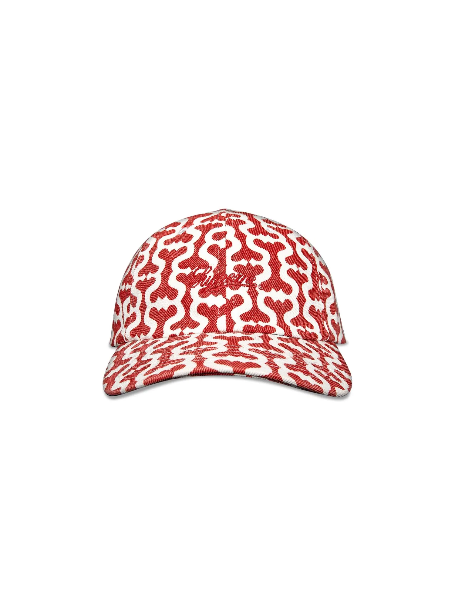 6-панельный логотип Supreme Monogram S — изображение 1 из 3, красный