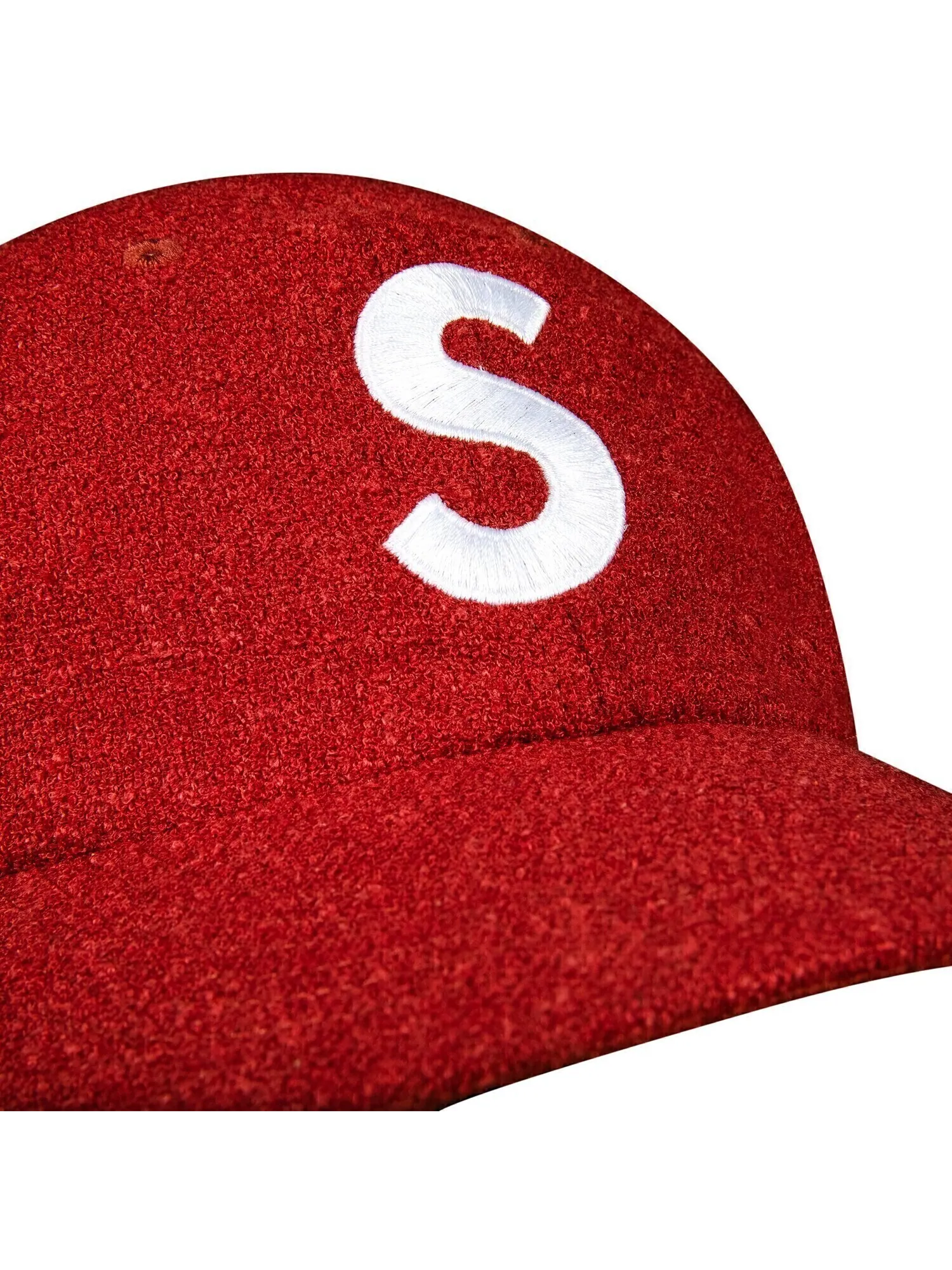 6-панельный логотип Supreme Terry S — изображение 3 из 3, красный