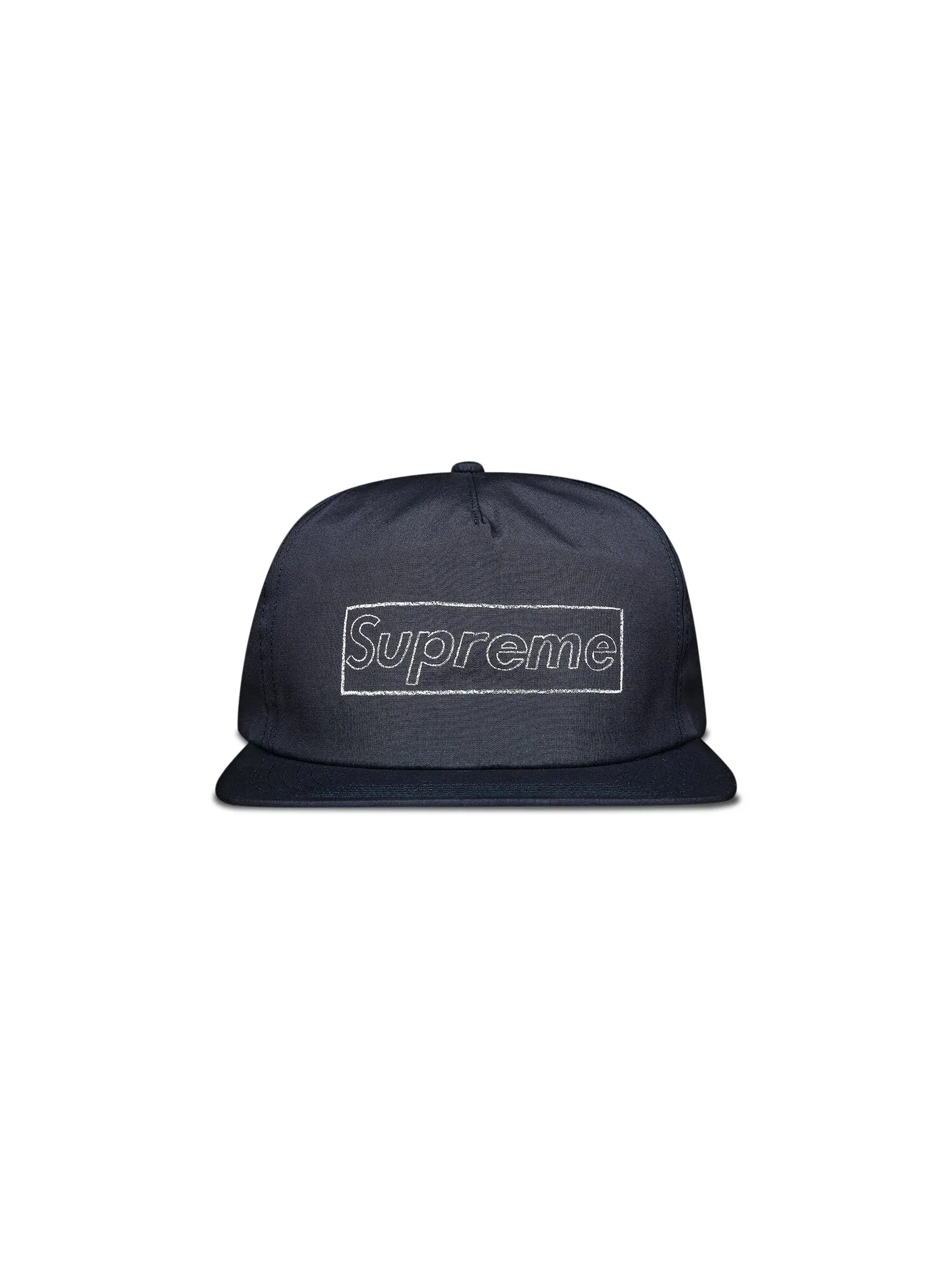 Сумка с логотипом Supreme x KAWS, цвет Темно-синий, 5 панелей — изображение 1 из 3