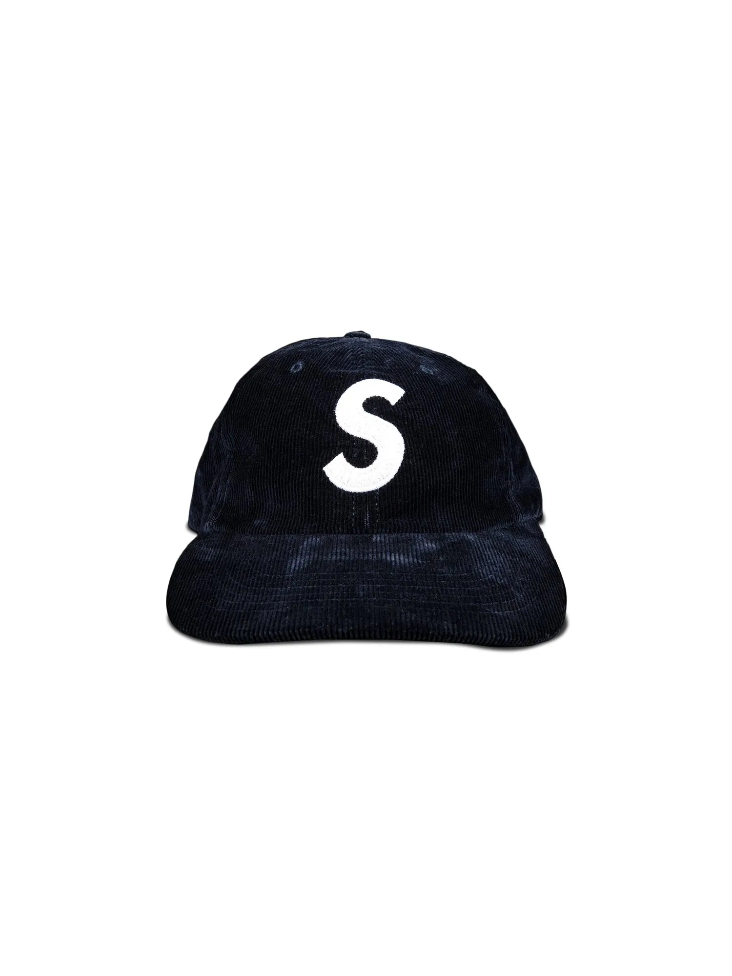 Вельветовая рубашка Supreme Fine Wale S с логотипом, 6 панелей — изображение 1 из 3, синий