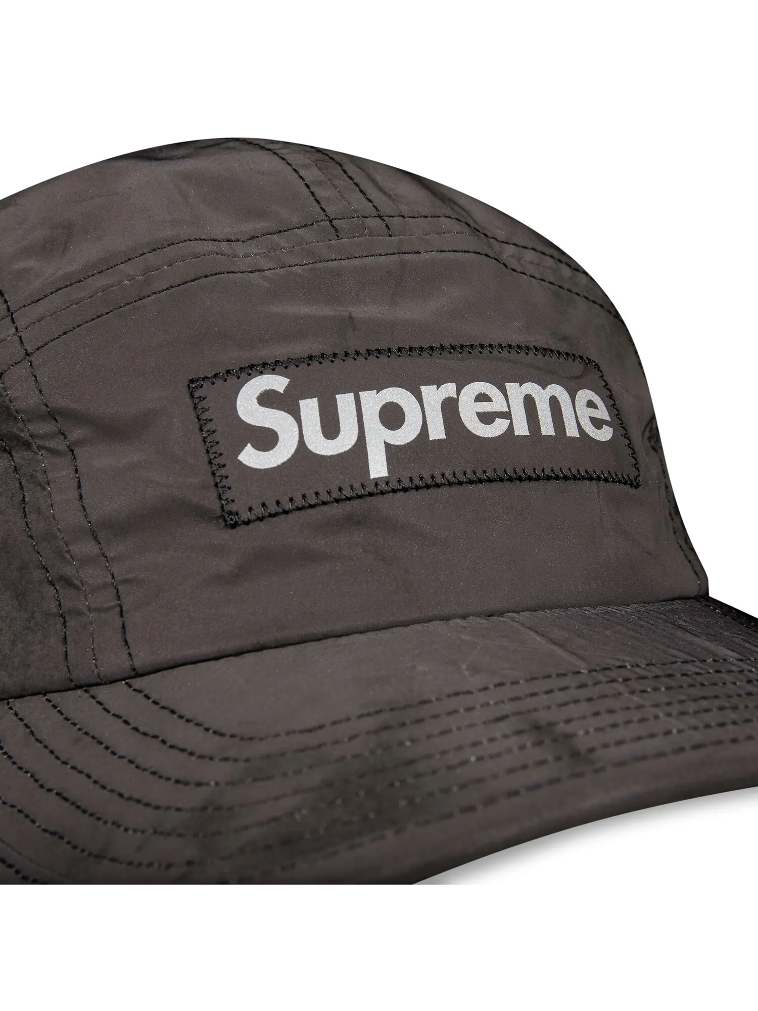 Кепка Supreme со светоотражающим эффектом — изображение 3 из 3, черный