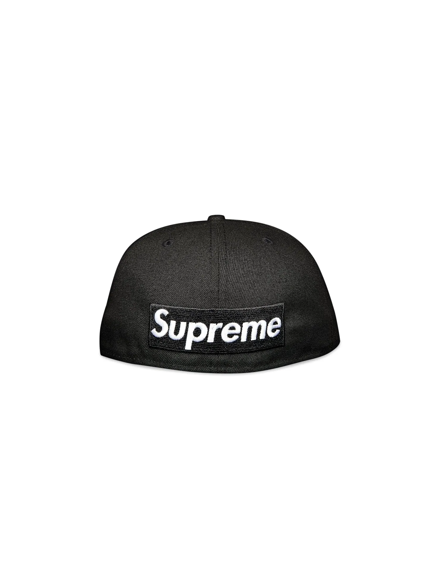 Кепка с логотипом Supreme x New Era Reverse Box — изображение 2 из 3, черный