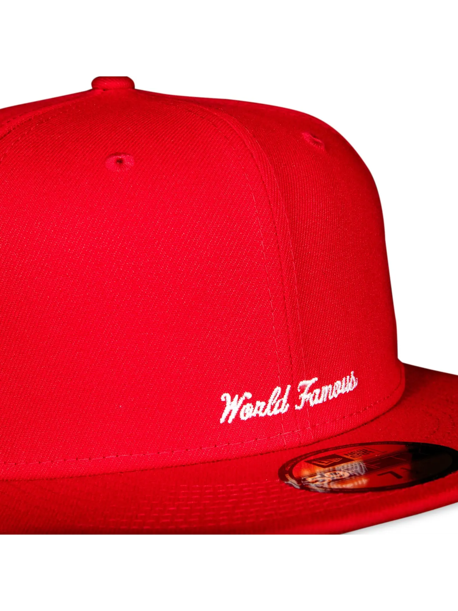 Кепка с логотипом Supreme x New Era — изображение 3 из 3, красный