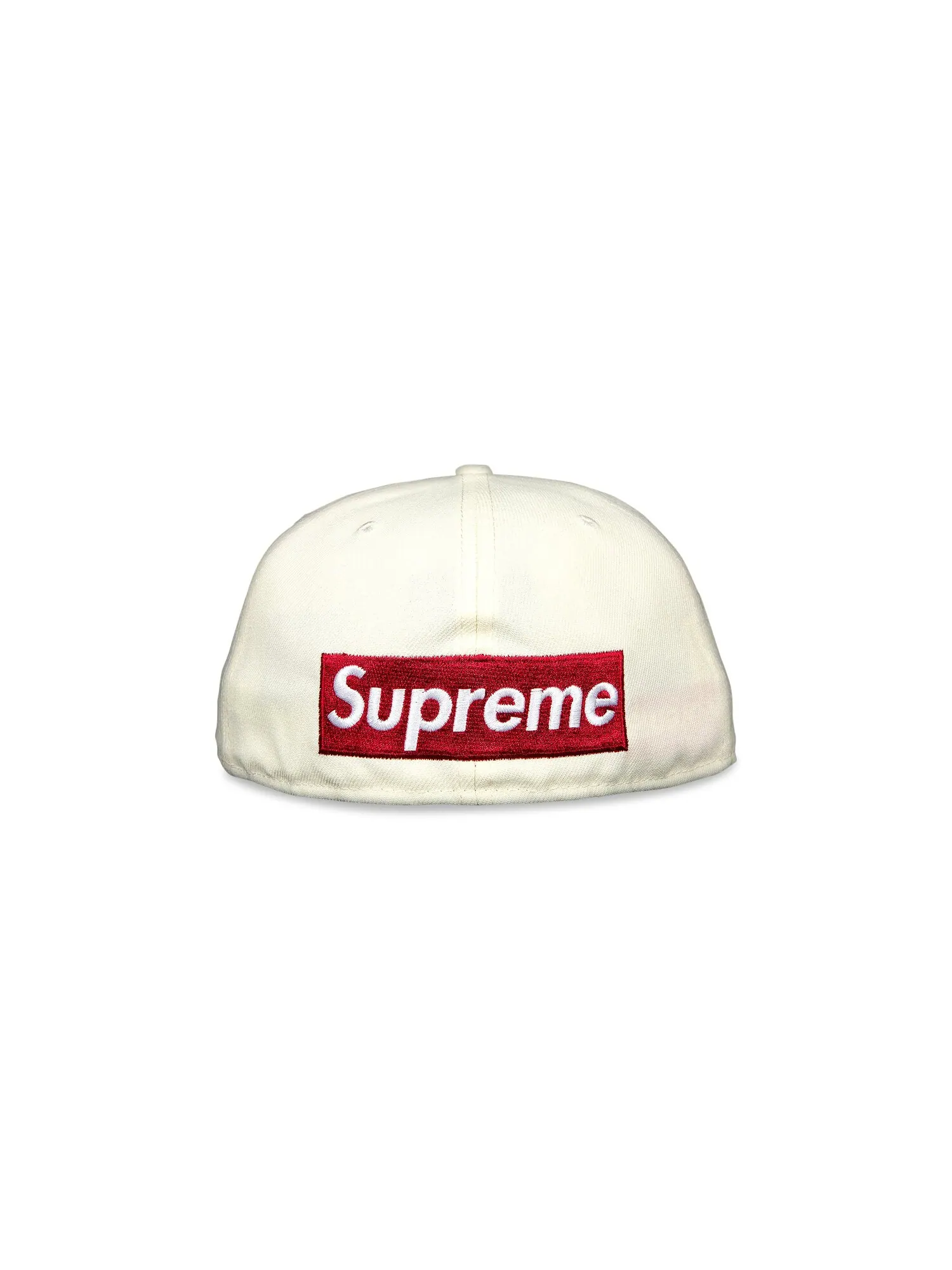 Кепка с логотипом Supreme x New Era Reverse Box — изображение 2 из 3, белый