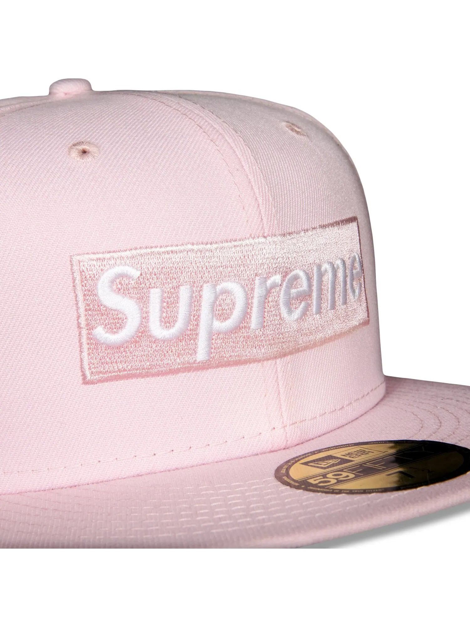 Кепка с логотипом Supreme x New Era Champions Box — изображение 3 из 3, розовый