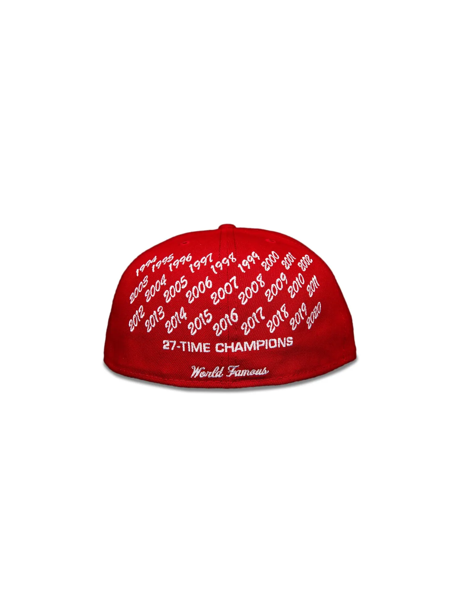 Кепка с логотипом Supreme x New Era Champions Box — изображение 2 из 3, красный