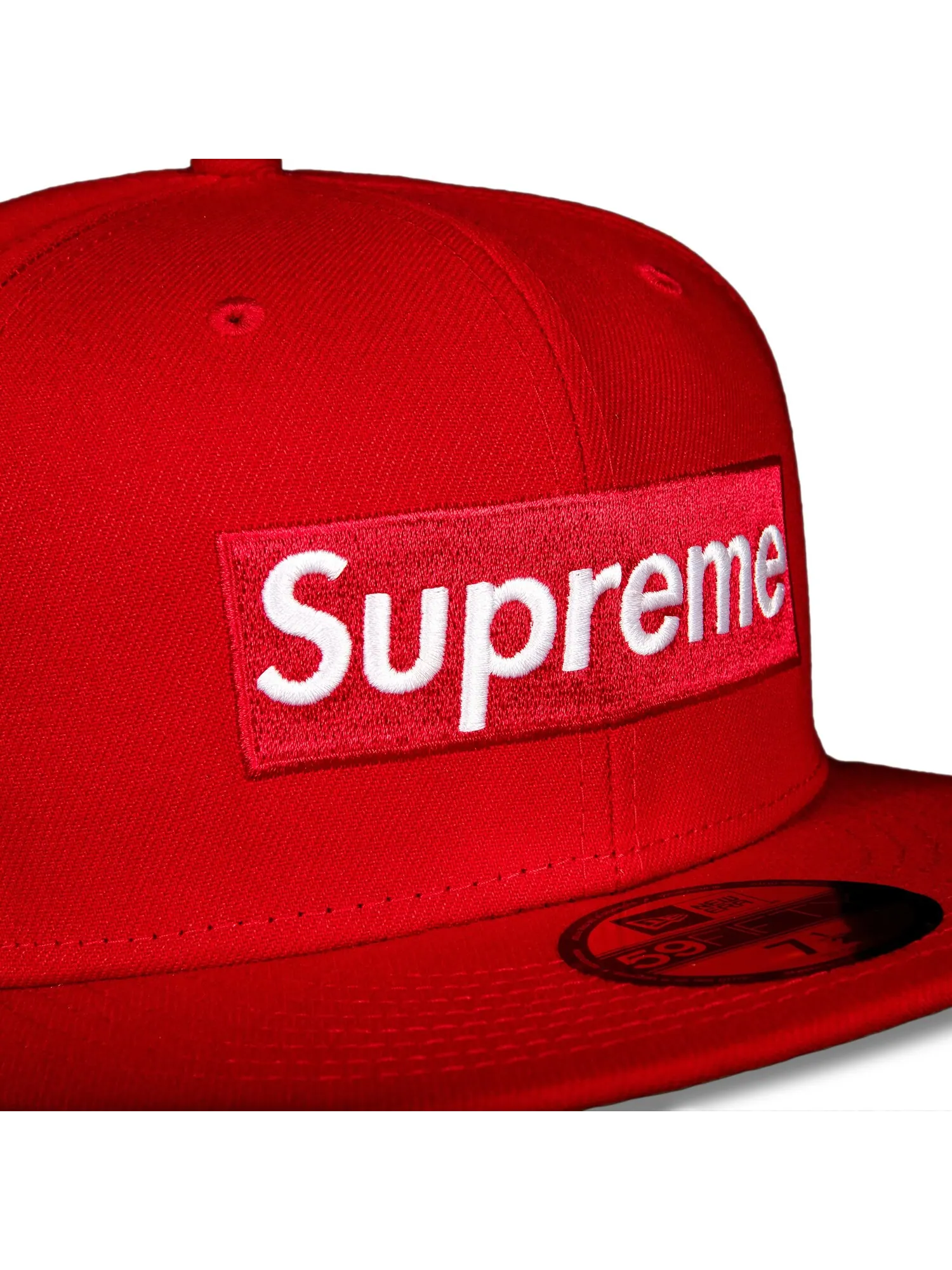Кепка с логотипом Supreme x New Era Champions Box — изображение 3 из 3, красный