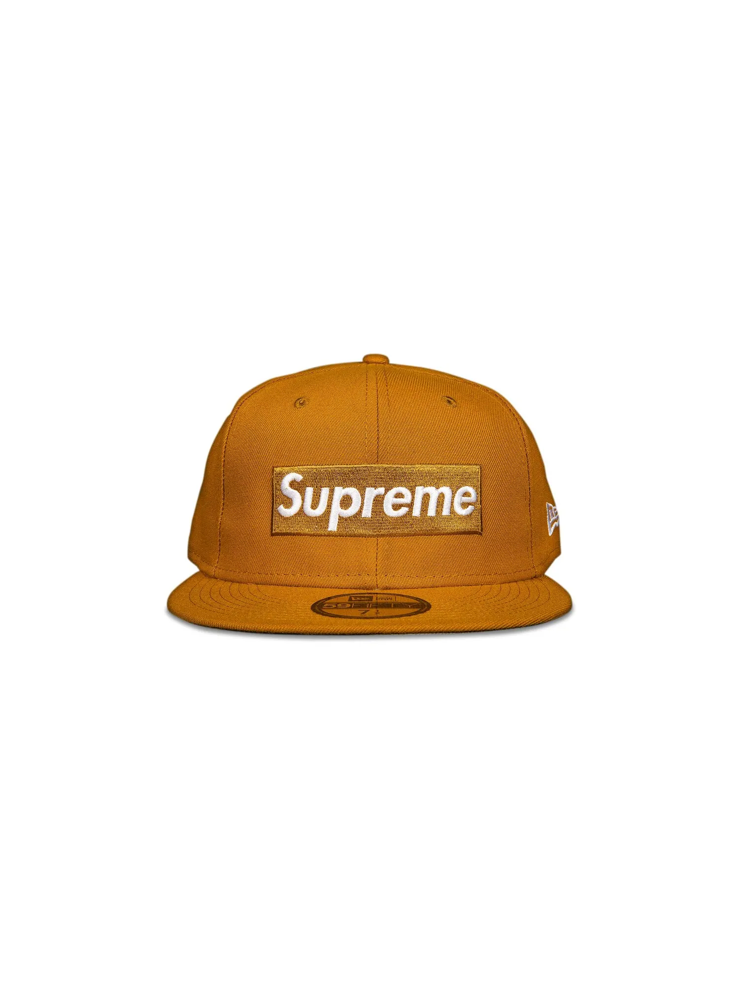 Кепка с логотипом Supreme x New Era Champions Box, Пшеница — изображение 1 из 3
