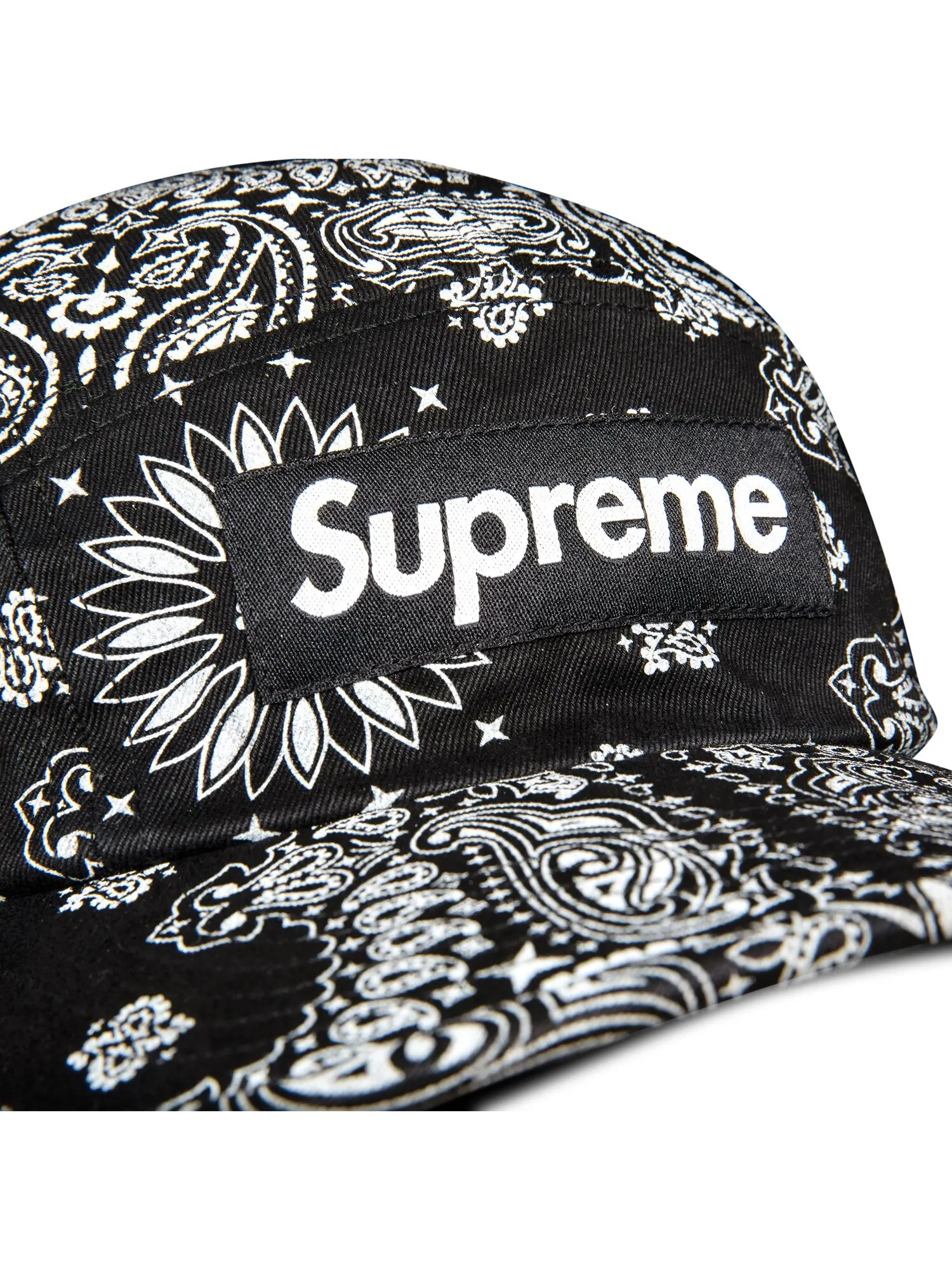 Кепка Supreme Bandana Camp — изображение 3 из 3, черный