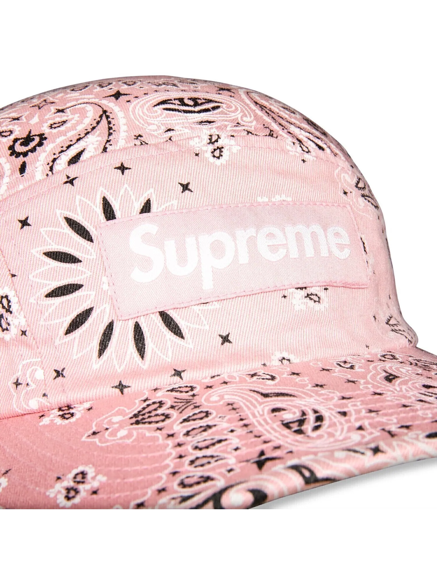 Кепка Supreme Bandana Camp Розовая — изображение 3 из 3