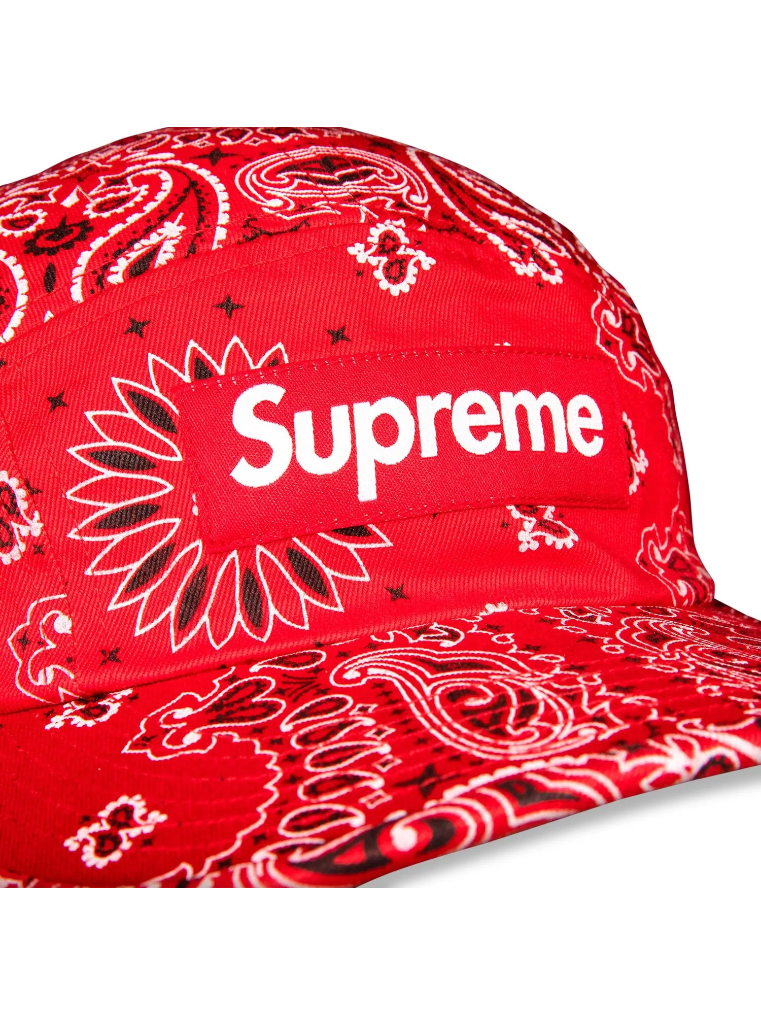 Кепка Supreme Bandana Camp Красная — изображение 3 из 3