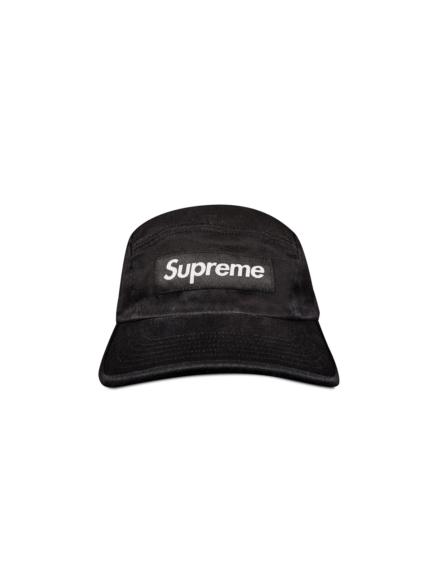 Твиловая кепка Supreme из ткани чинос — изображение 1 из 3, черный