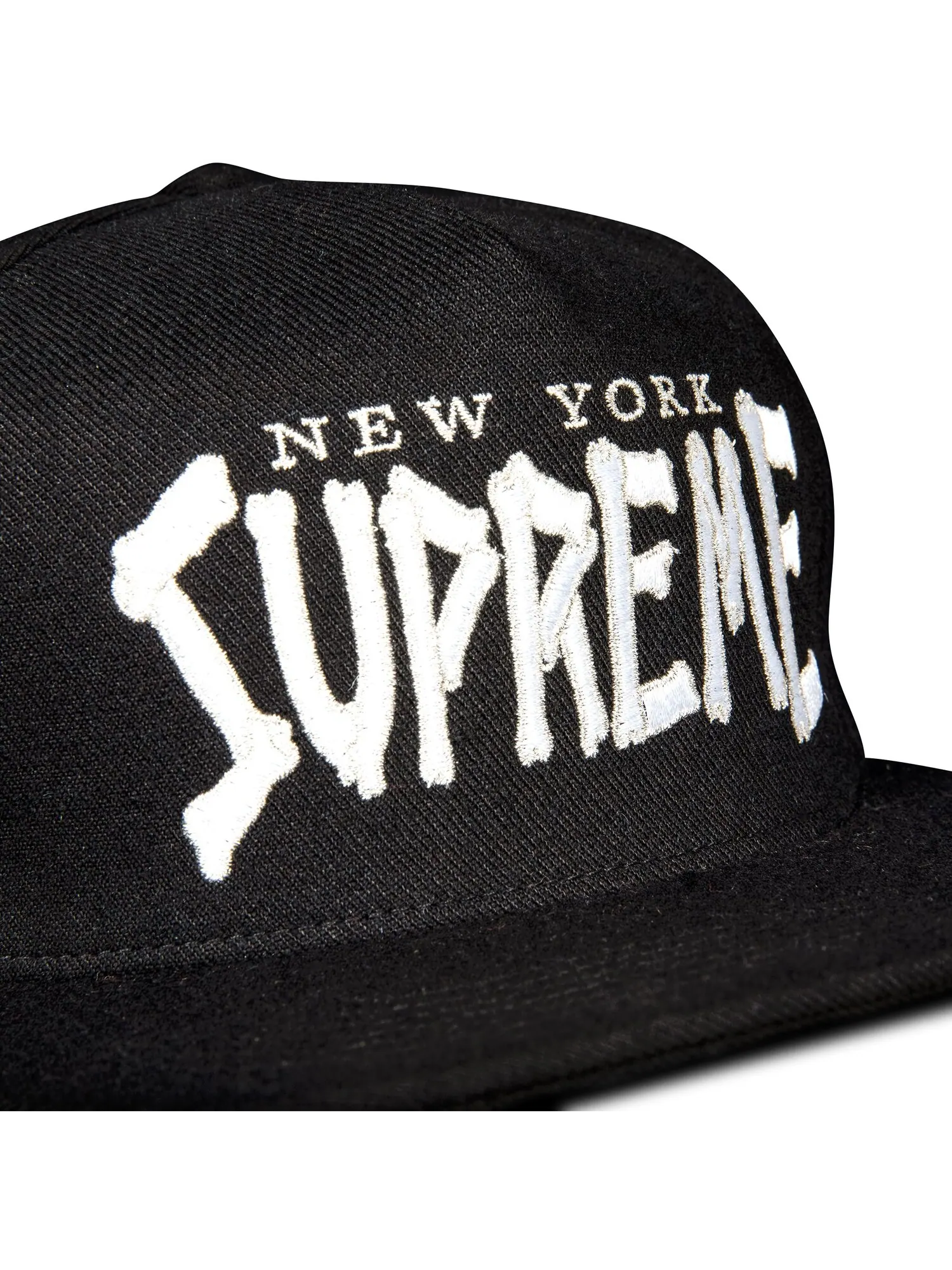 Пятипанельный логотип Supreme Bones — изображение 3 из 3, черный