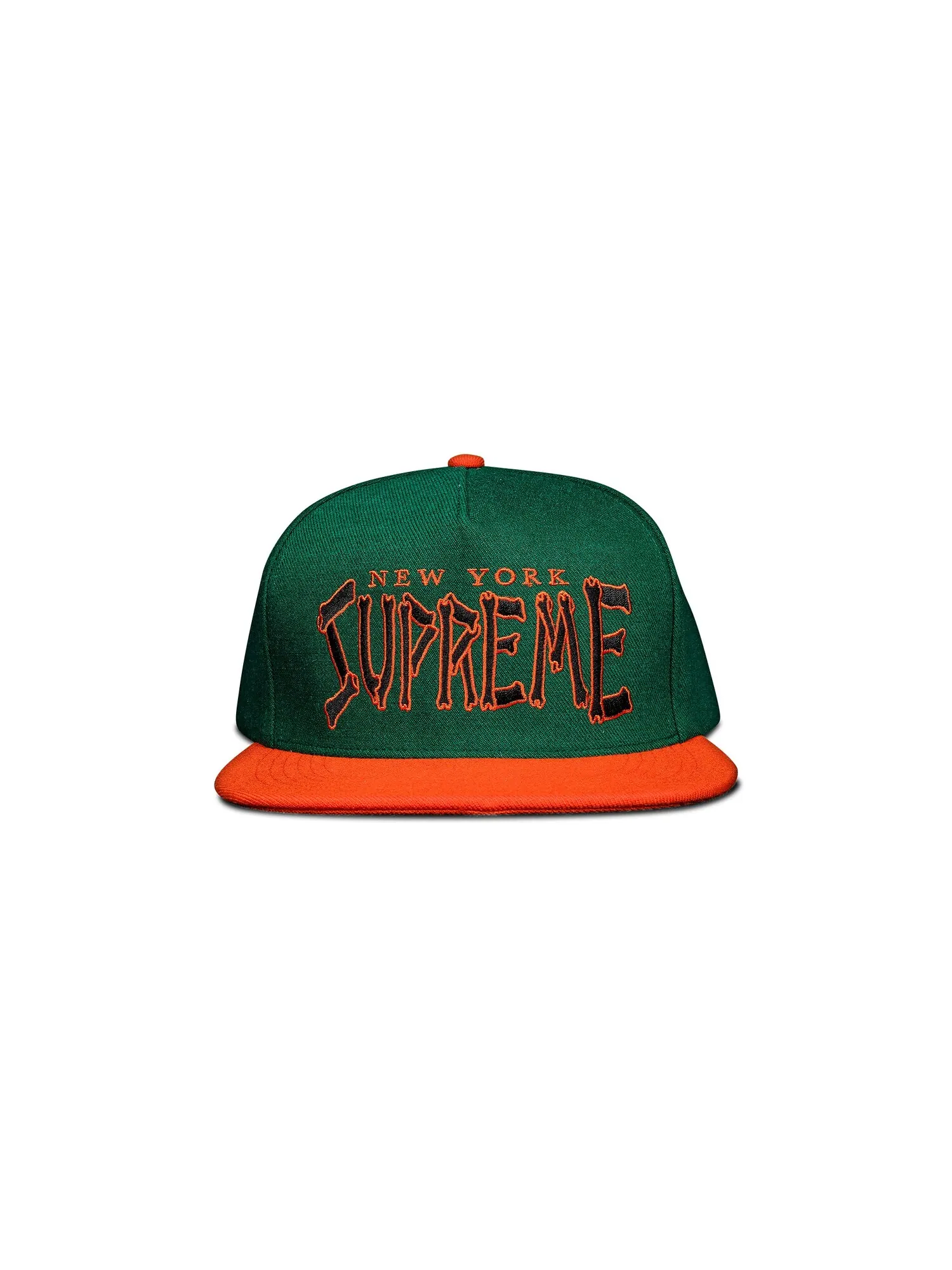Пятипанельный логотип Supreme Bones — изображение 1 из 3, зеленый