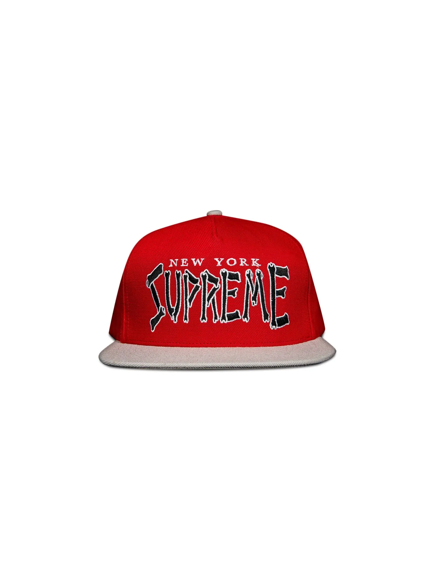 Пятипанельный логотип Supreme Bones — изображение 1 из 3, красный