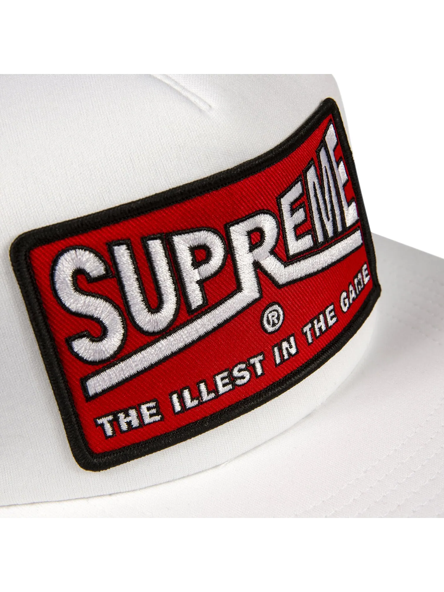 Пятипанельная сетчатая спинка Supreme Illest — изображение 2 из 2, белый