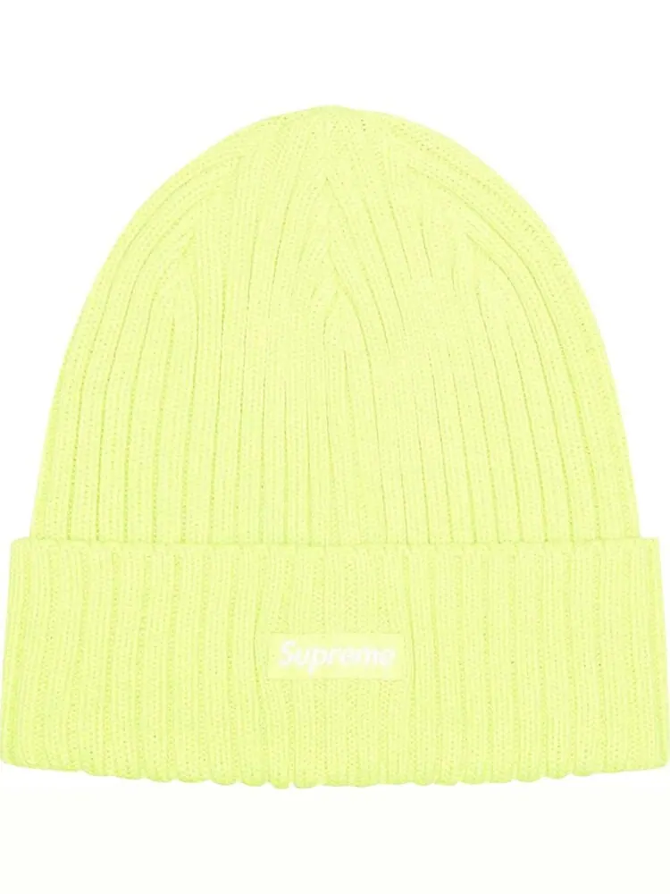 Шапка Supreme Overdyed 'Light Lime' — изображение 1 из 1, зеленый