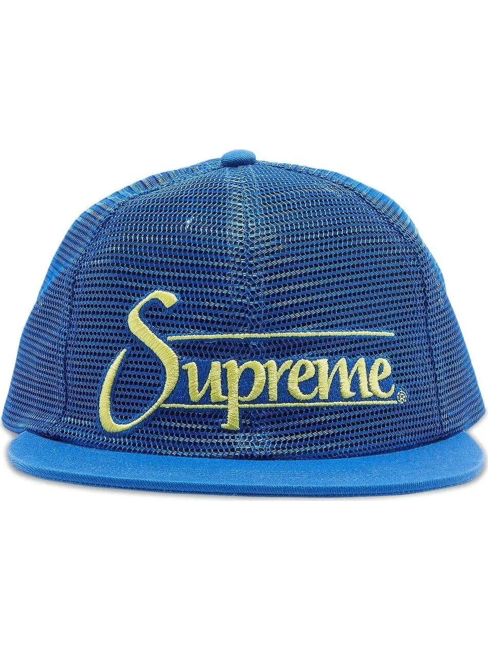 Бейсболка Supreme Mesh 6-Panel — изображение 1 из 4, синий