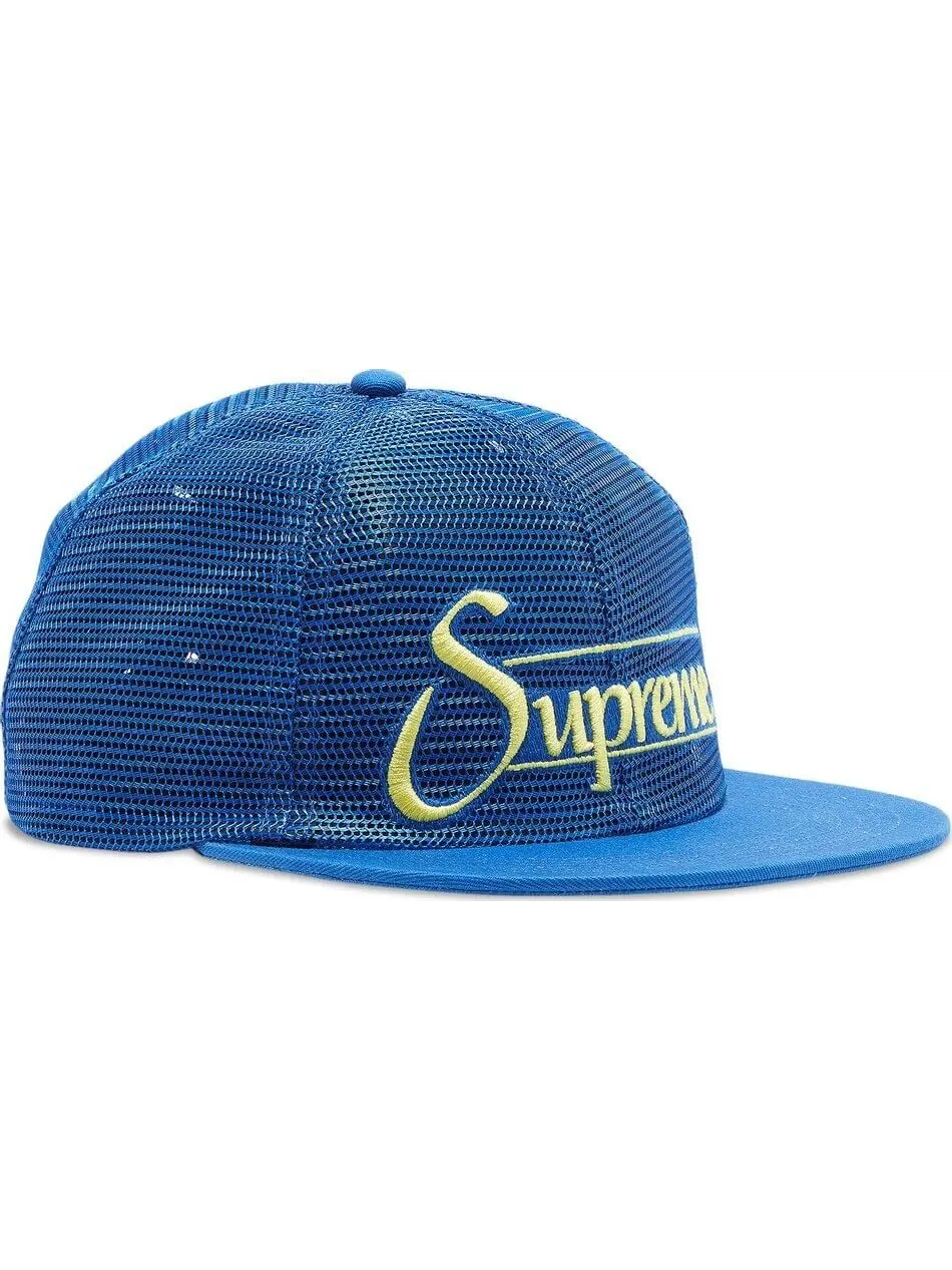Бейсболка Supreme Mesh 6-Panel — изображение 2 из 4, синий