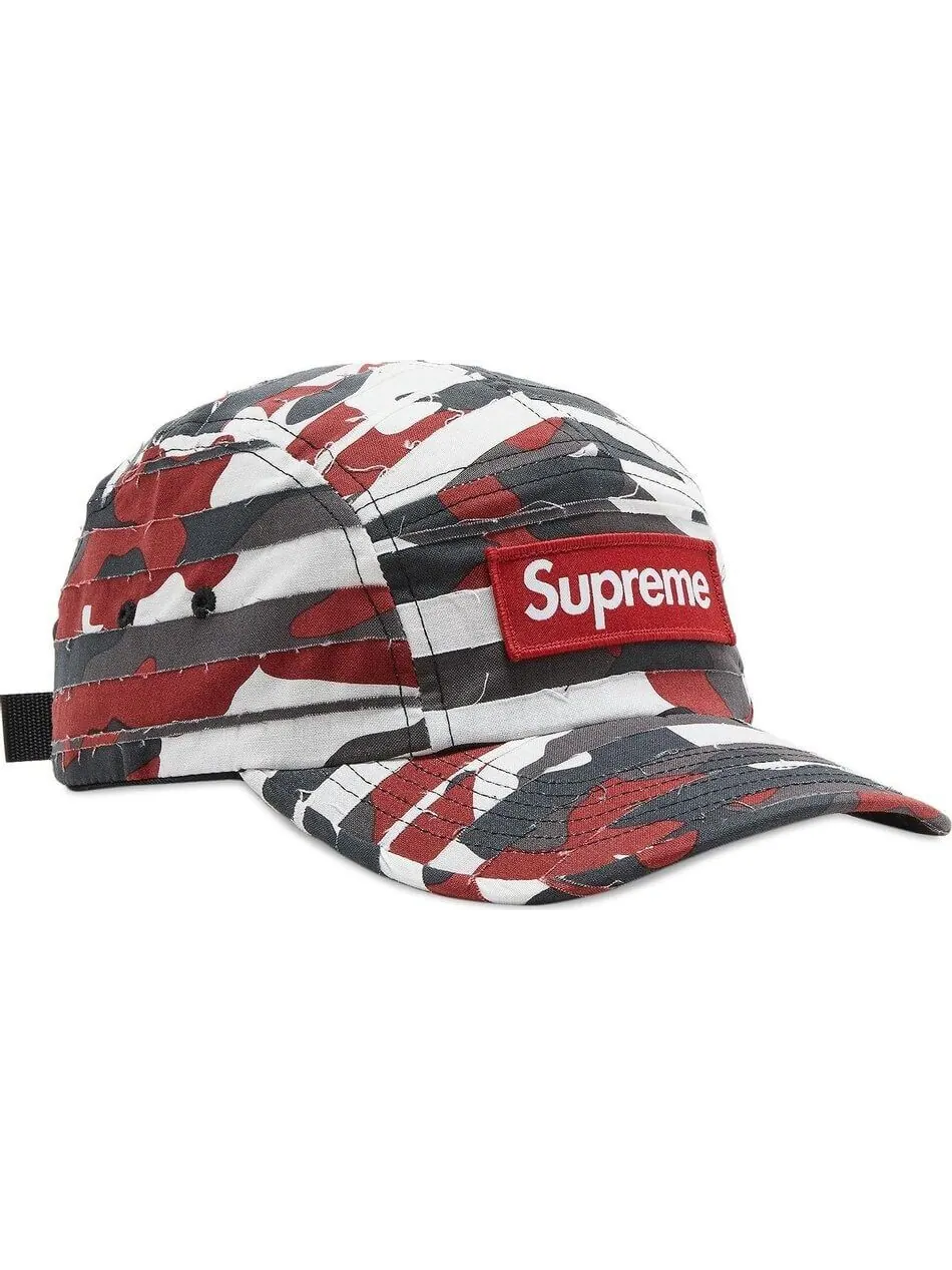 Кепка Supreme Layered Camo Camp — изображение 2 из 4, красный