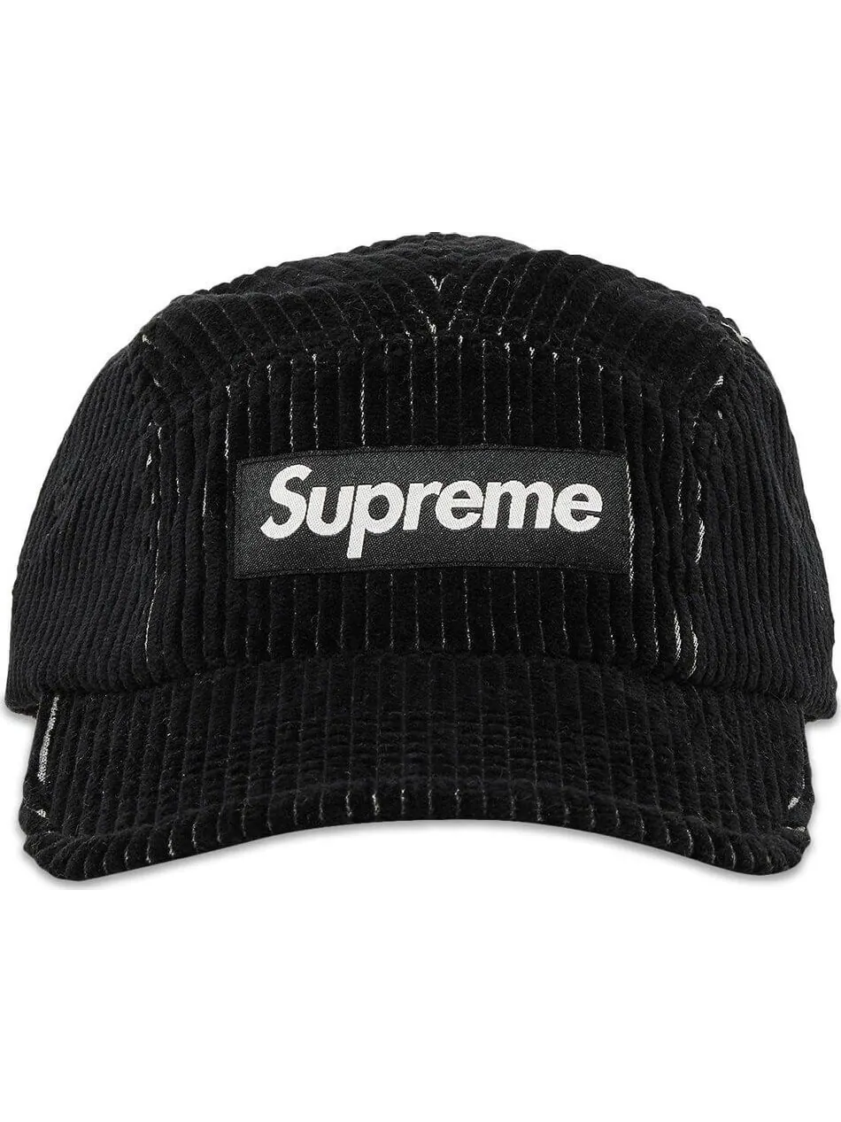 Кепка Supreme 2-Tone Corduroy Camp — изображение 1 из 4, черный
