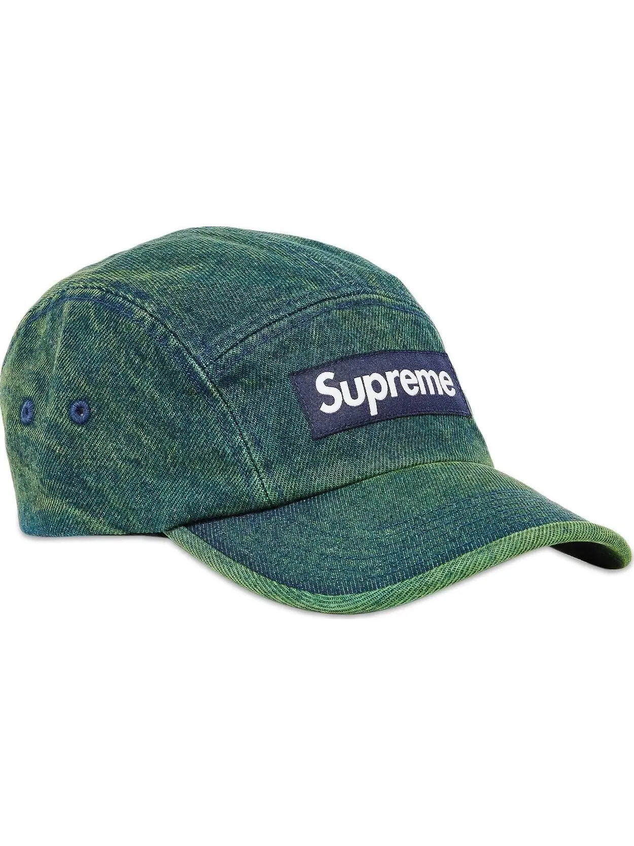 Кепка Supreme Denim Camp — изображение 1 из 2, зеленый