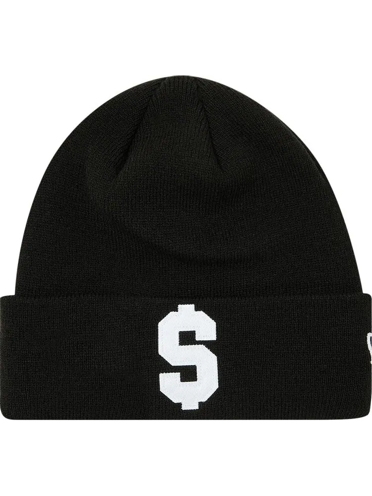 Шапка Supreme x New Era $ 'Black' — изображение 1 из 2, черный